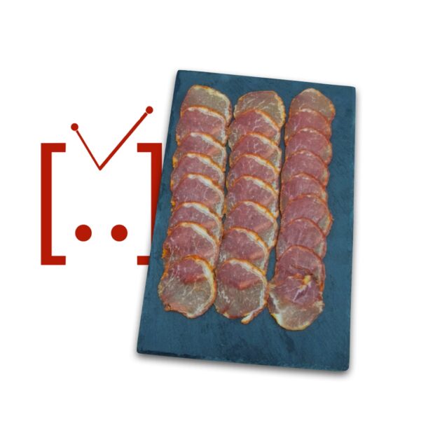 Lomo Guijuelo Iberico Bellota Loncheado y envasado al vacío